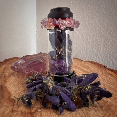 Aconite and Amethyst Magick Bottle