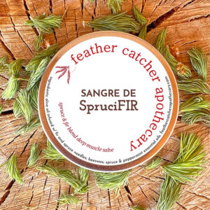 Sangre de SpruciFIR Deep Muscle Salve
