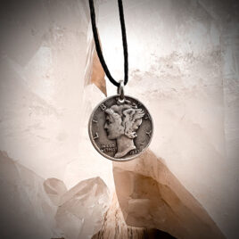 Mercury Dime Pendant