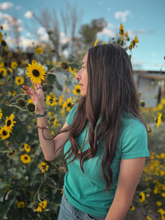 Quita Ortiz, herbalist and co-founder of Feather Catcher Apothecary